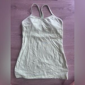 Lululemon Athletica light lime green / yellow Tank Top